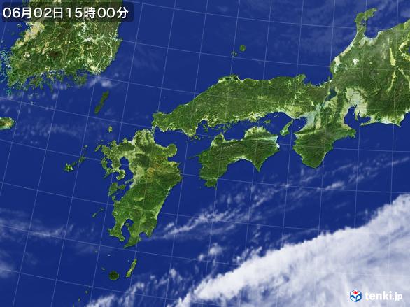 実況天気図(2017年06月02日)