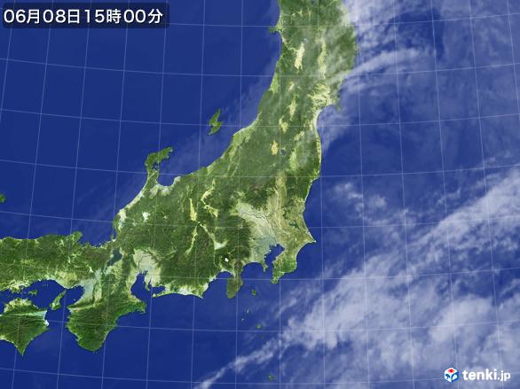 実況天気図(2017年06月08日)