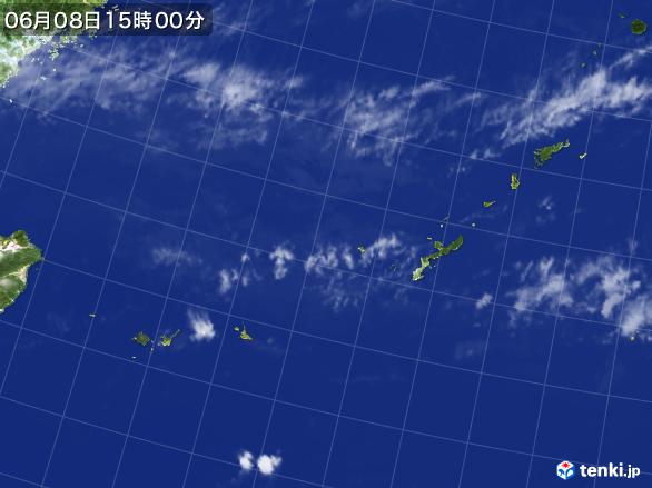 実況天気図(2017年06月08日)