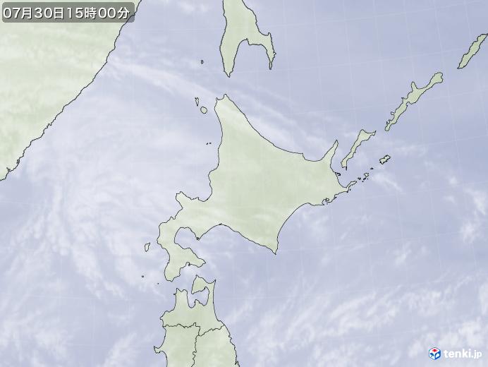 実況天気図(2017年07月30日)