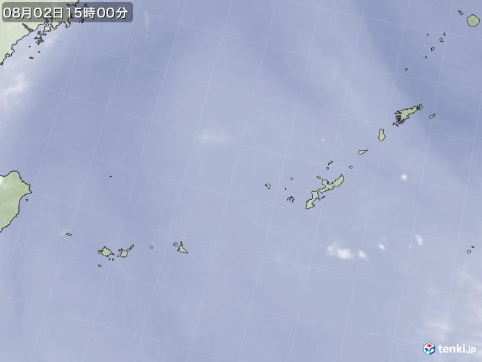 実況天気図(2017年08月02日)