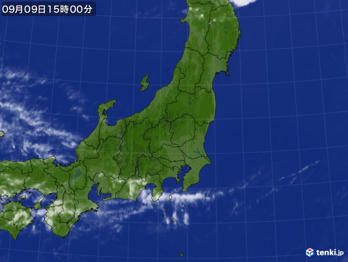 実況天気図(2017年09月09日)