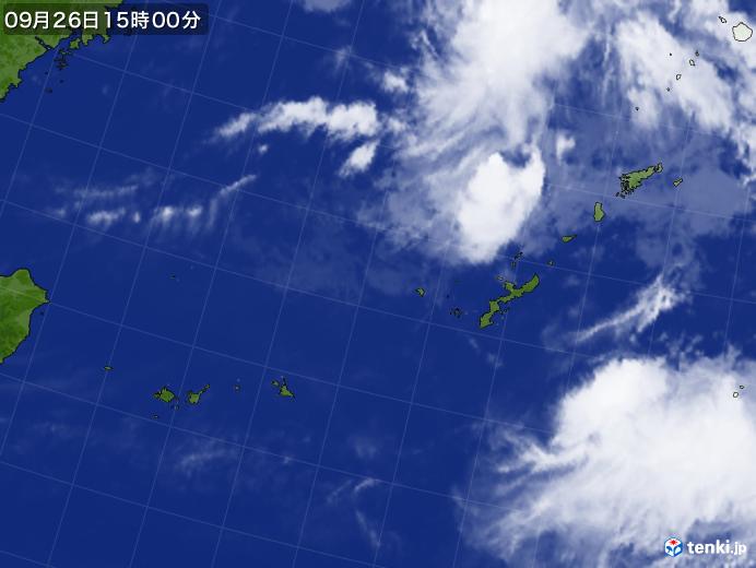 実況天気図(2017年09月26日)