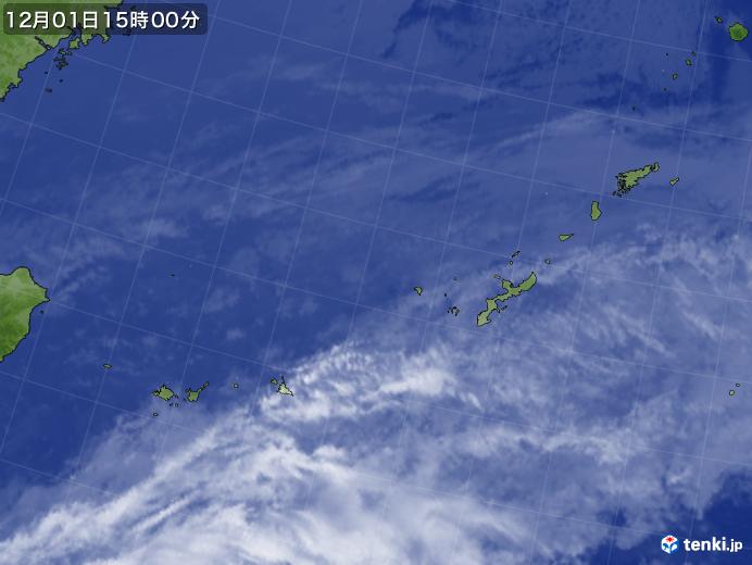 実況天気図(2017年12月01日)