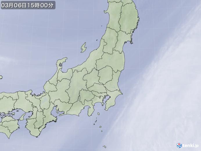 実況天気図(2018年03月06日)