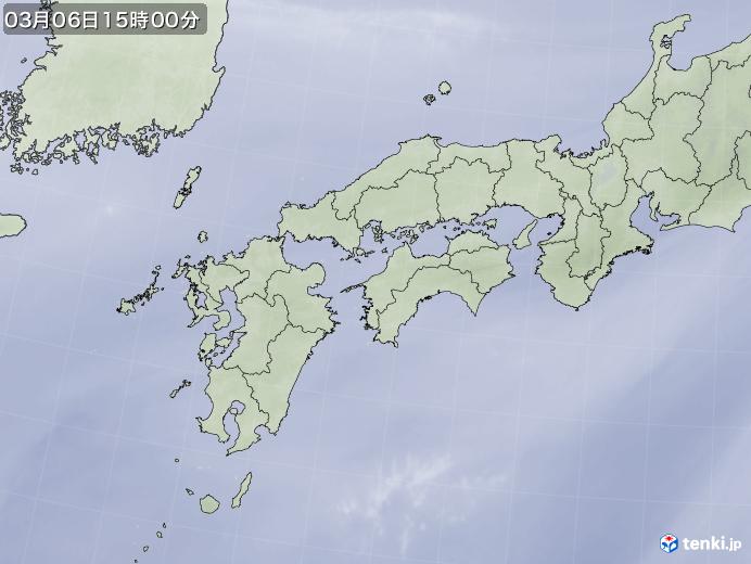 実況天気図(2018年03月06日)