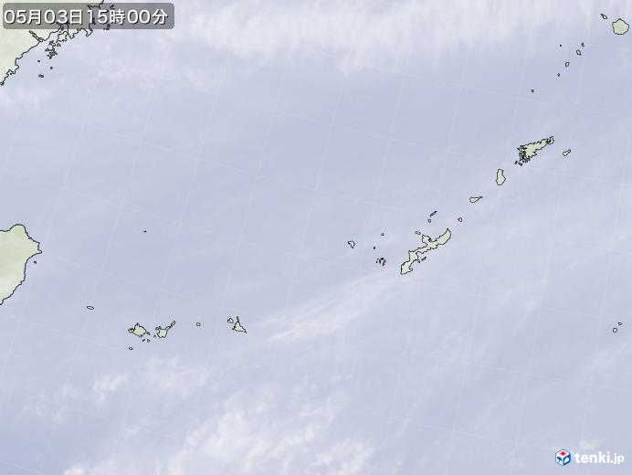 実況天気図(2018年05月03日)