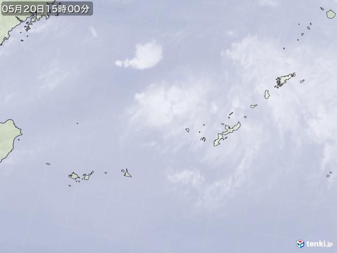 実況天気図(2018年05月20日)