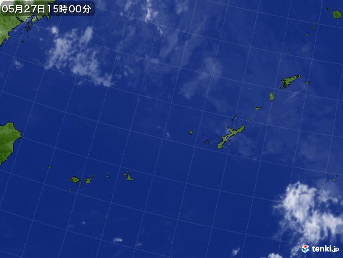 実況天気図(2018年05月27日)