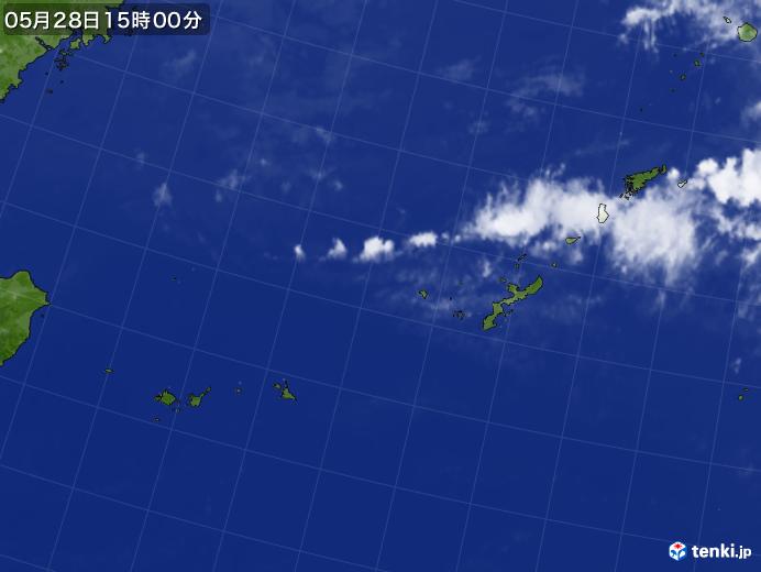 実況天気図(2018年05月28日)