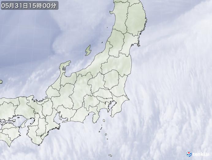 実況天気図(2018年05月31日)