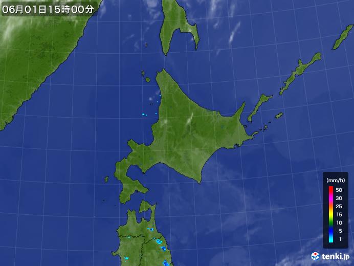 実況天気図(2018年06月01日)