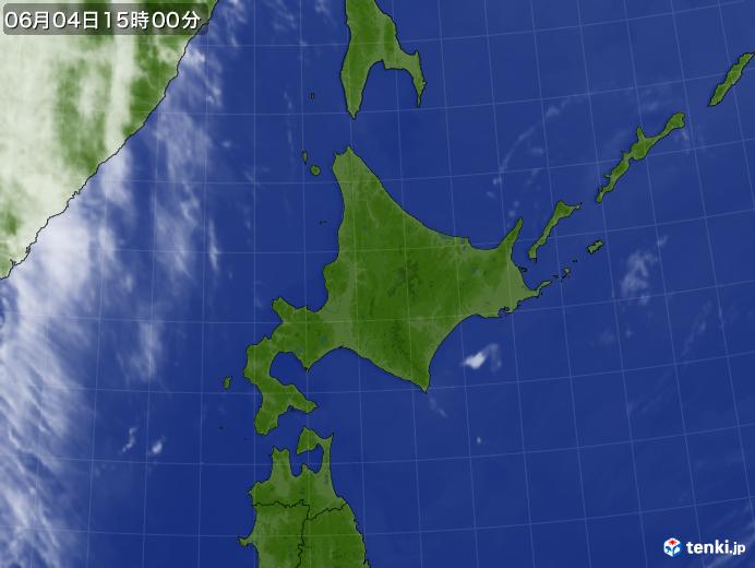 実況天気図(2018年06月04日)