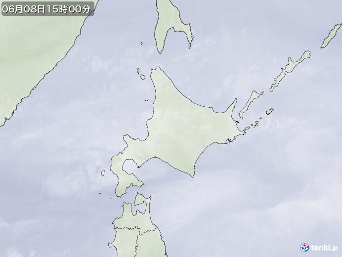 実況天気図(2018年06月08日)