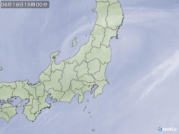 実況天気図(2018年06月16日)