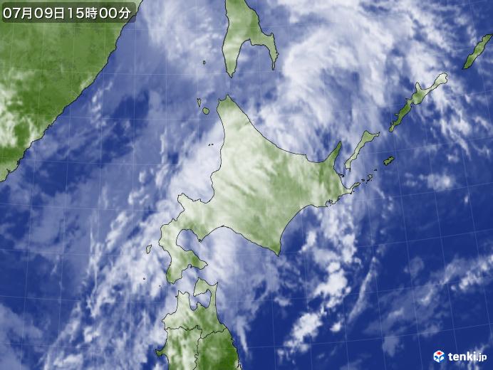 実況天気図(2018年07月09日)