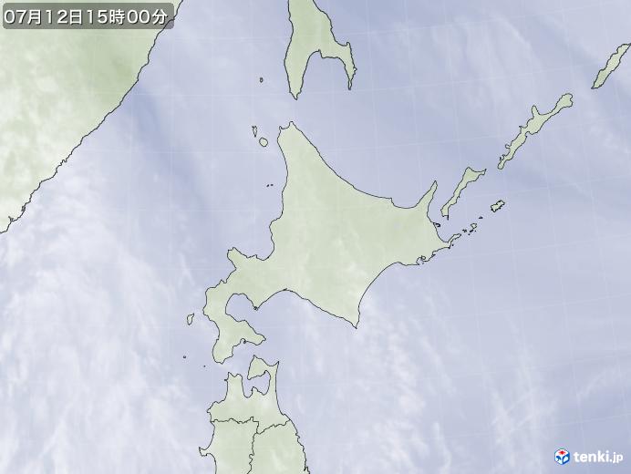 実況天気図(2018年07月12日)