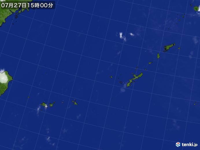 実況天気図(2018年07月27日)