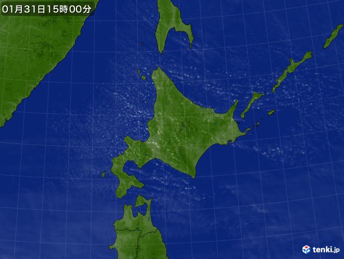 実況天気図(2019年01月31日)