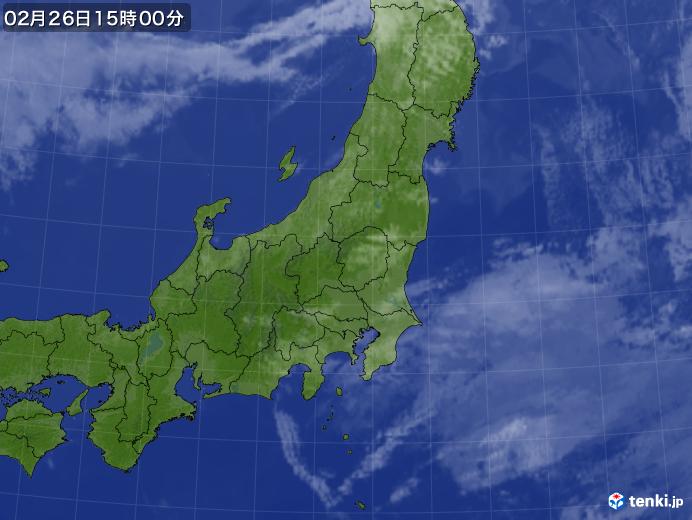 実況天気図(2019年02月26日)