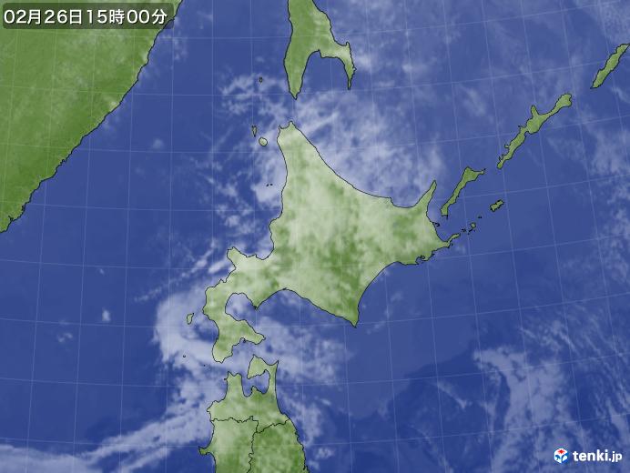 実況天気図(2019年02月26日)