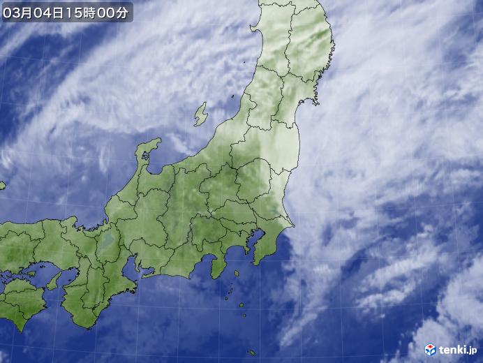 実況天気図(2019年03月04日)