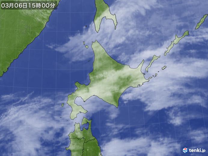 実況天気図(2019年03月06日)