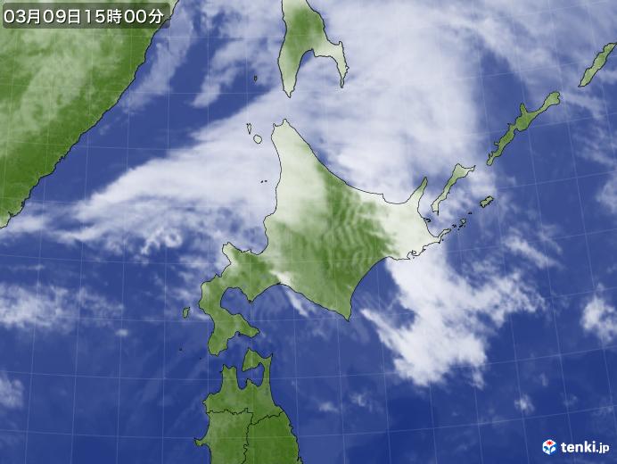実況天気図(2019年03月09日)