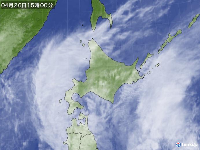 実況天気図(2019年04月26日)