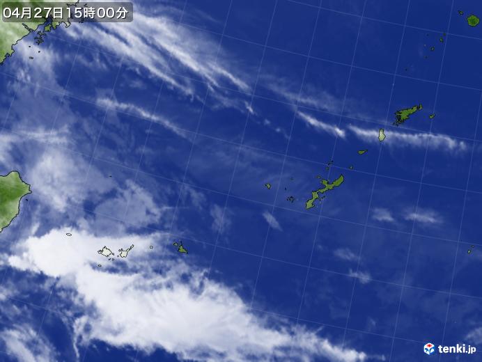 実況天気図(2019年04月27日)