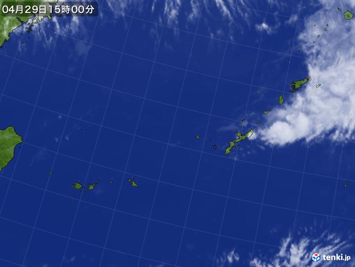 実況天気図(2019年04月29日)