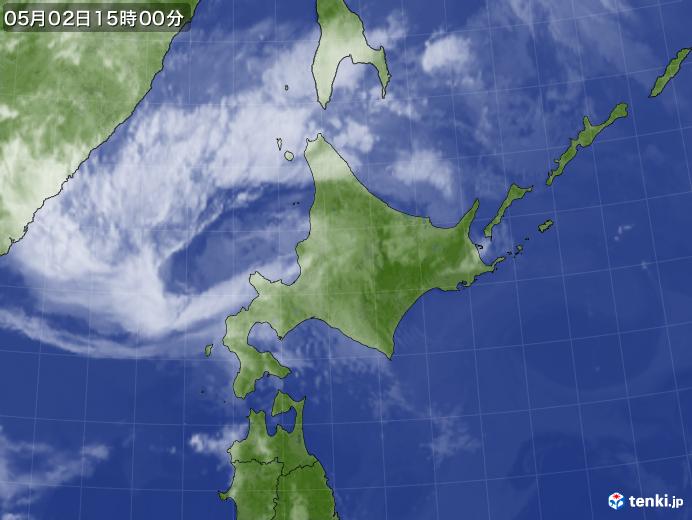 実況天気図(2019年05月02日)