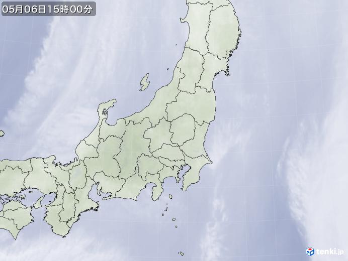 実況天気図(2019年05月06日)