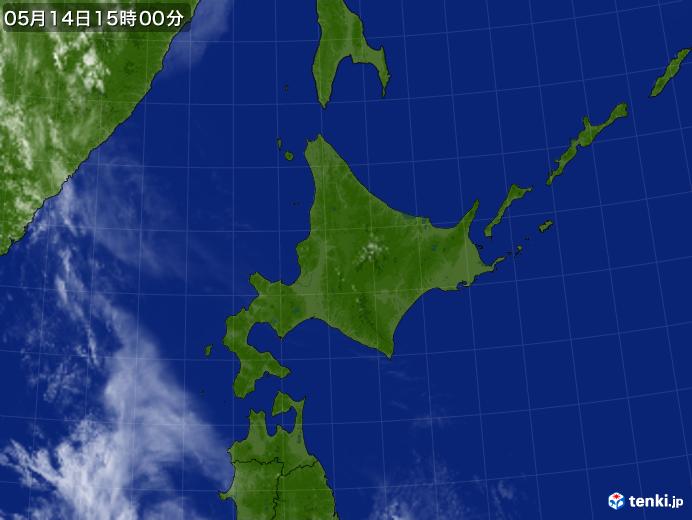 実況天気図(2019年05月14日)