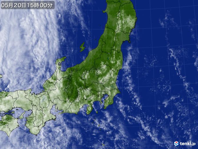 実況天気図(2019年05月20日)