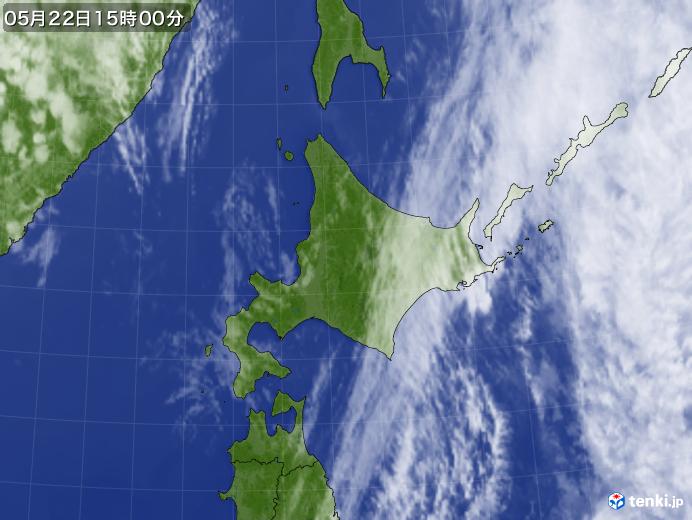 実況天気図(2019年05月22日)