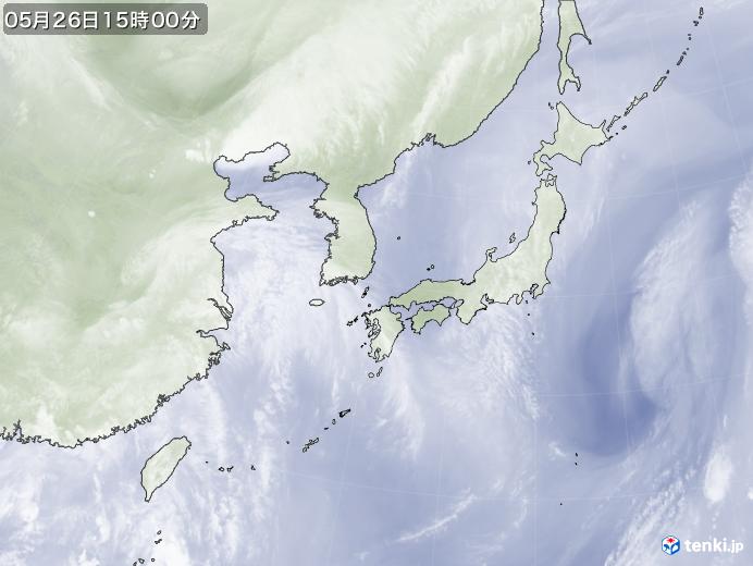 実況天気図(2019年05月26日)