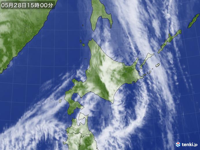 実況天気図(2019年05月28日)