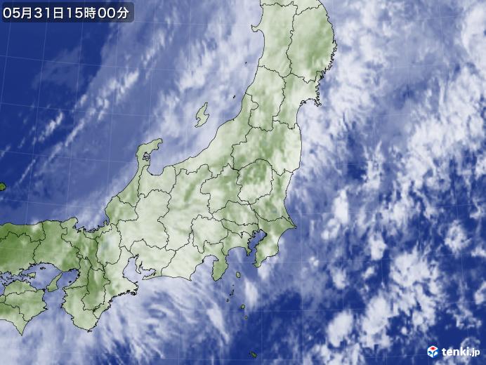 実況天気図(2019年05月31日)