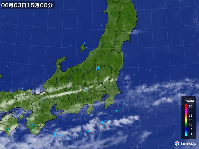 実況天気図(2019年06月03日)