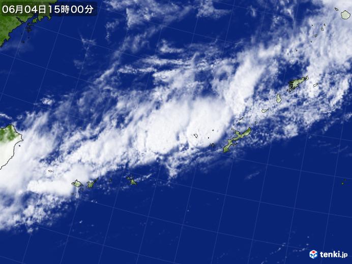 実況天気図(2019年06月04日)