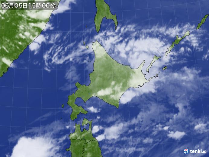 実況天気図(2019年06月05日)