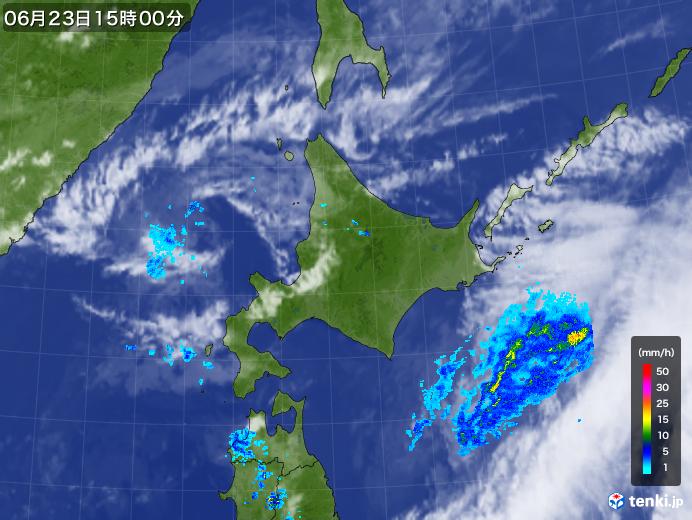 実況天気図(2019年06月23日)