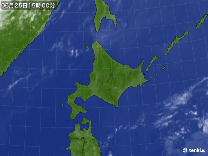 実況天気図(2019年06月25日)