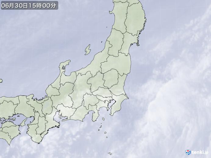 実況天気図(2019年06月30日)