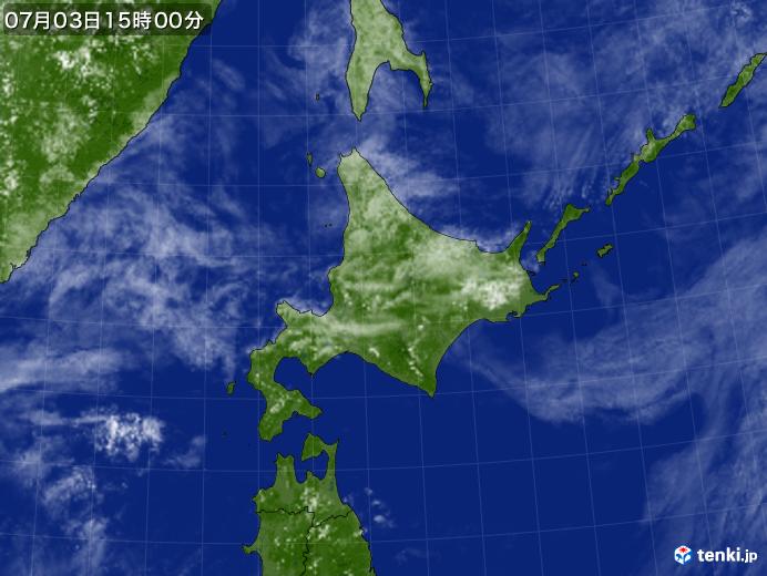 実況天気図(2019年07月03日)