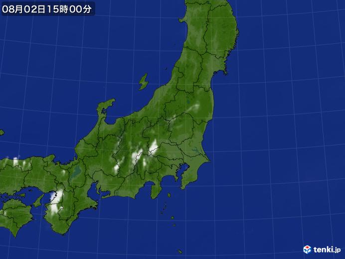実況天気図(2019年08月02日)