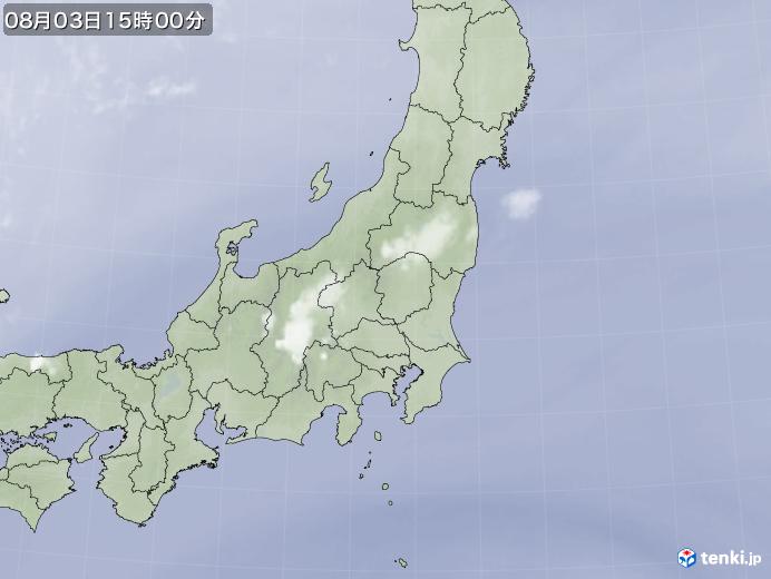 実況天気図(2019年08月03日)