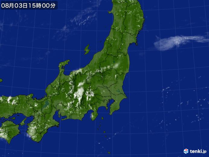 実況天気図(2019年08月03日)