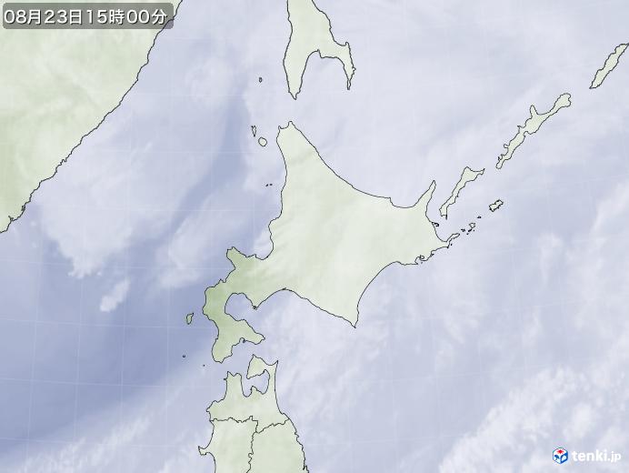実況天気図(2019年08月23日)